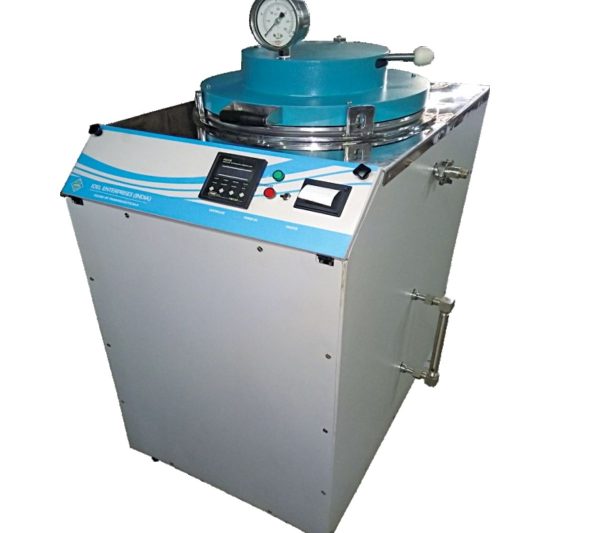 VERTICAL AUTOCLAVE SINGLE LEVER